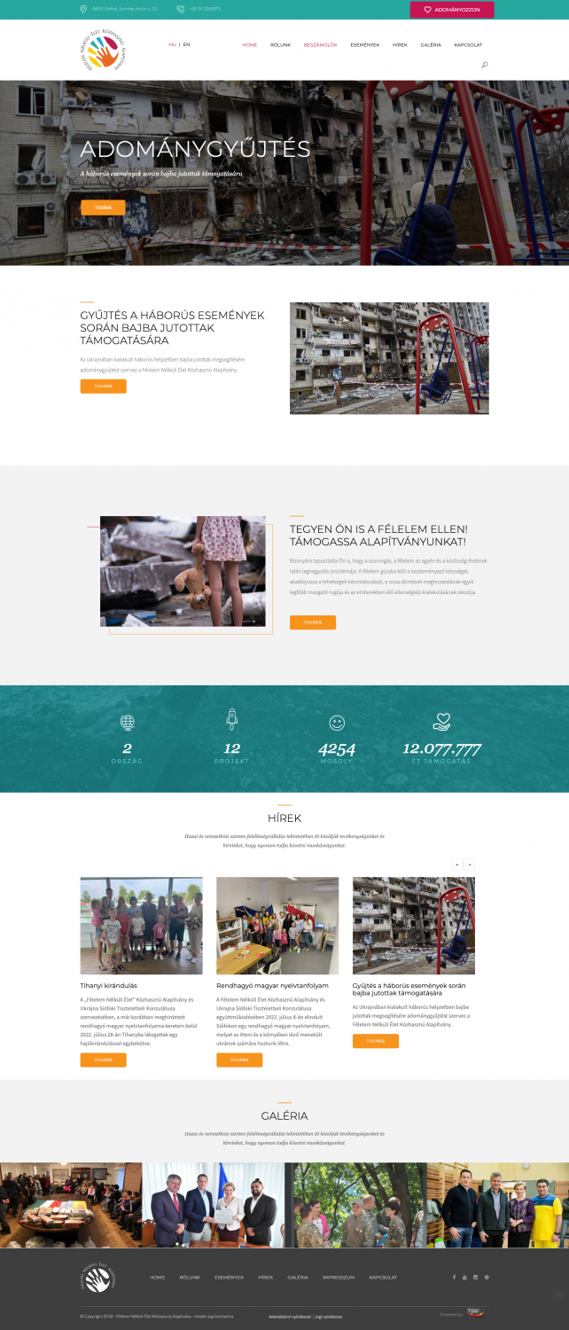 Félelem Nélküli Élet Közhasznú Alapítvány