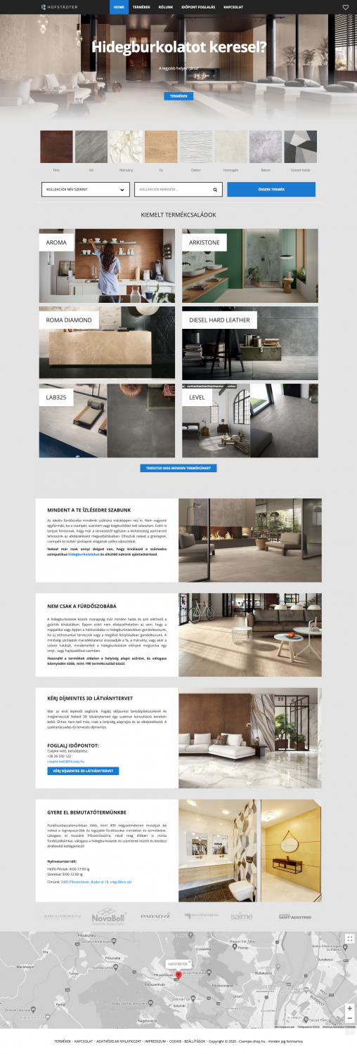  HOFSTÄDTER Fürdőszobaszalon